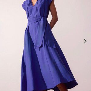 Brochu Walker Newport Midi Dress In Cobalt Blue